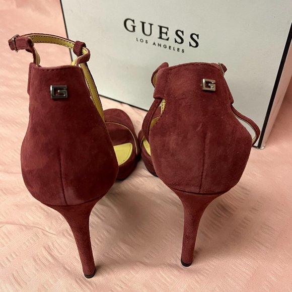Guess Strappy Open Toe Sexy Heel - Picture 2 of 5